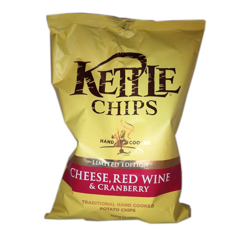 Chips, Cheese red wine & cranberry - 67% rabatt