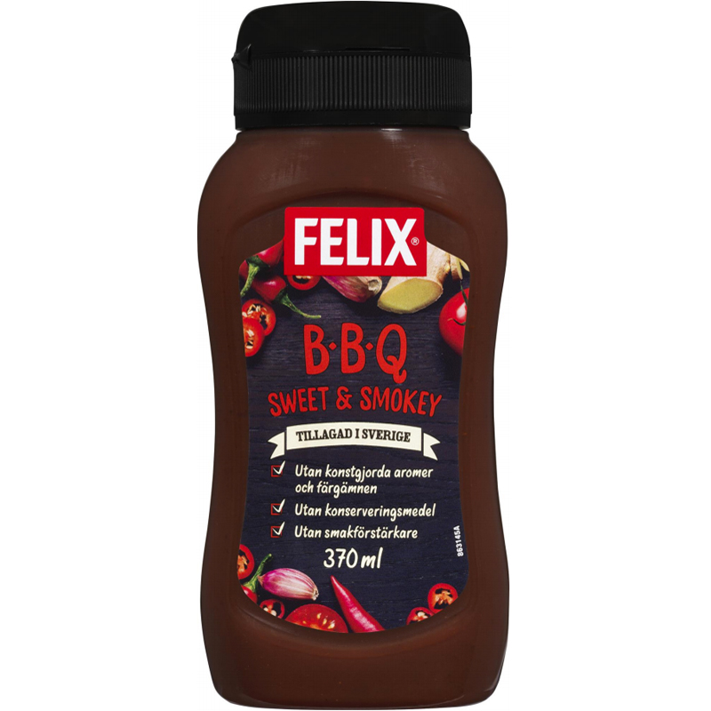 BBQ-sås Sweet & Smokey - 37% rabatt