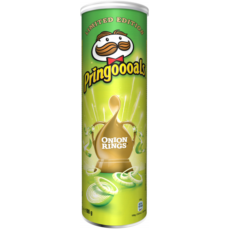 Chips "Onion Rings" 190g - 22% rabatt