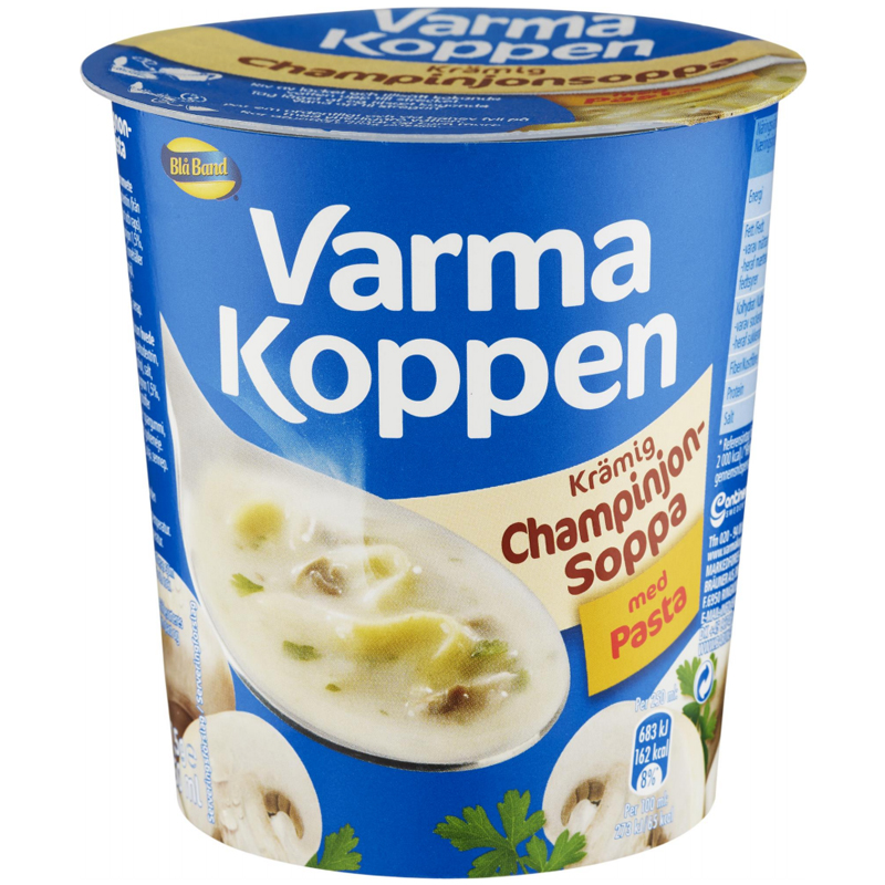 Champinjonsoppa Pasta - 44% rabatt