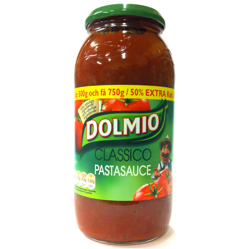 Pastasås Classico - 59% rabatt