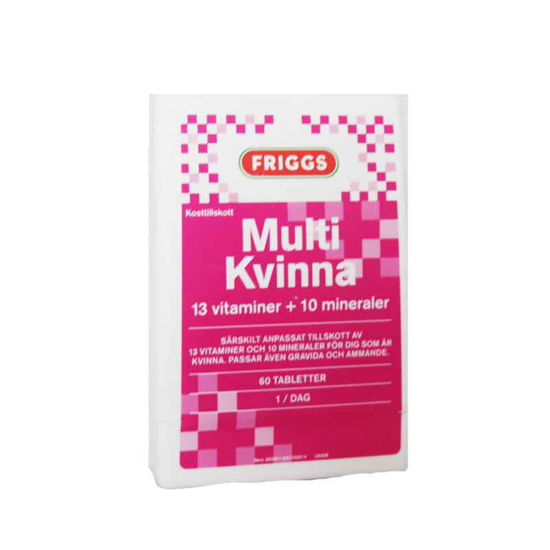 Vitamintillskott Kvinna - 49% rabatt