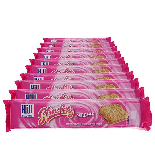 Hill Kaka Strawberry Creams 10-pack
