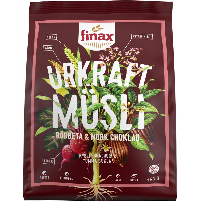 Musli Rödbeta & Mörk Choklad 463g - 57% rabatt