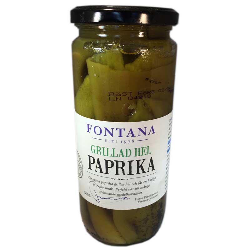 Grillad hel paprika - 67% rabatt