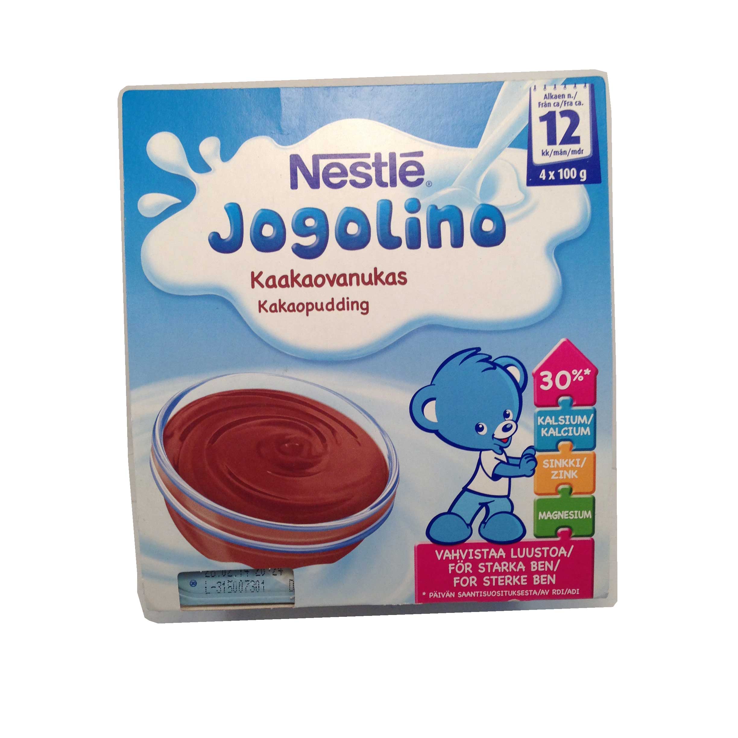 Jogolino kakopudding - 20% rabatt