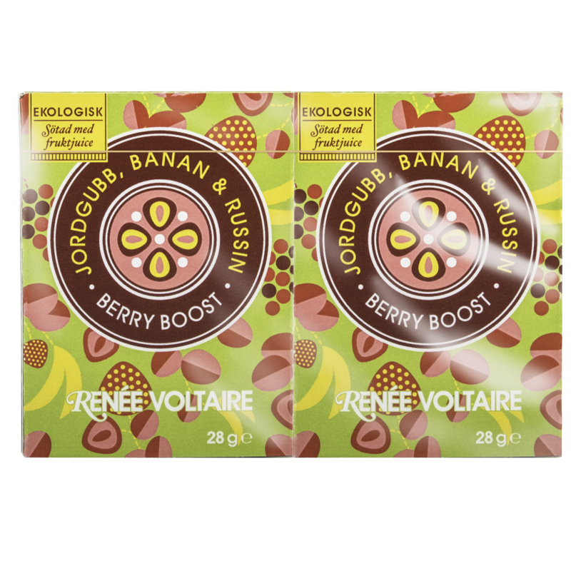 Eko Fruktbitar "Berry Boost" 2 x 28g - 25% rabatt