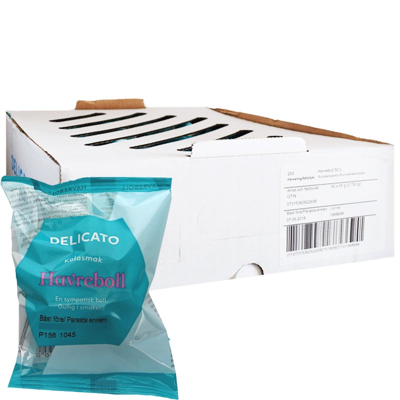 Havrebollar 50-pack - 25% rabatt