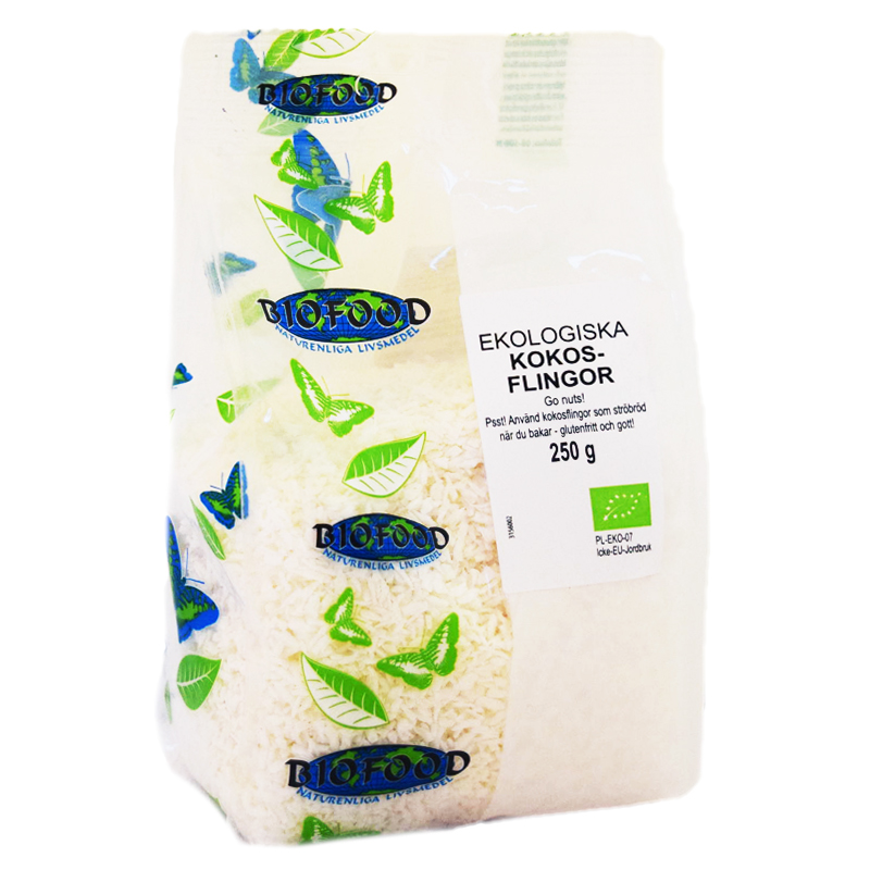 Kokosflingor 250g - 38% rabatt