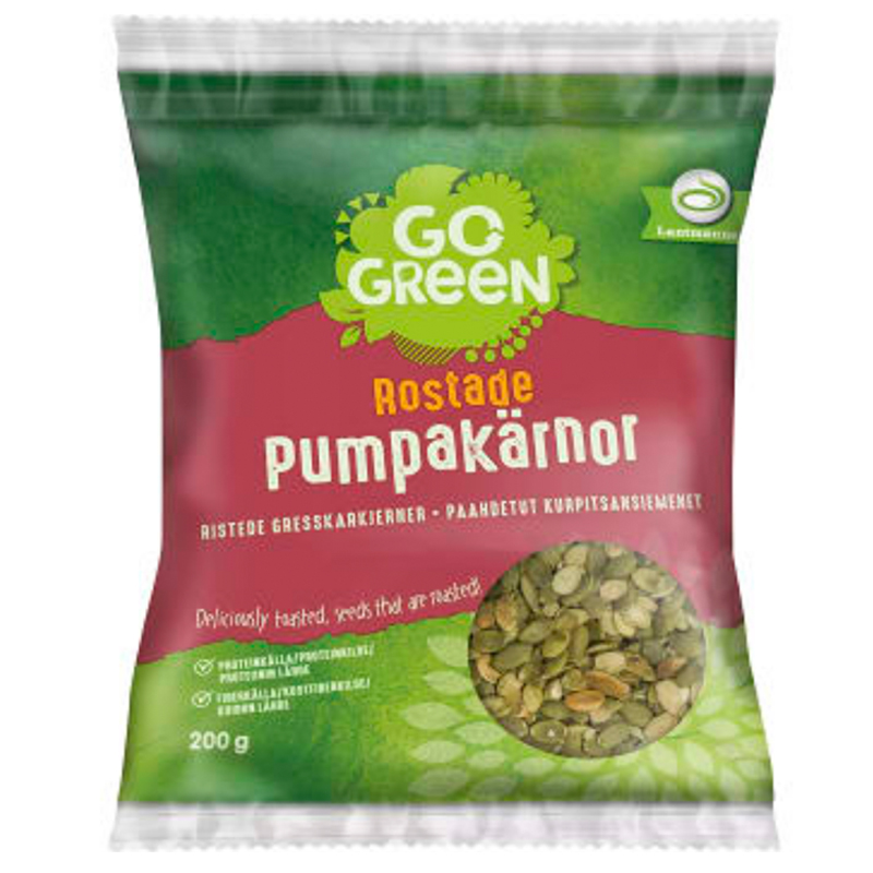 Pumpakärnor Rostade 200g - 26% rabatt