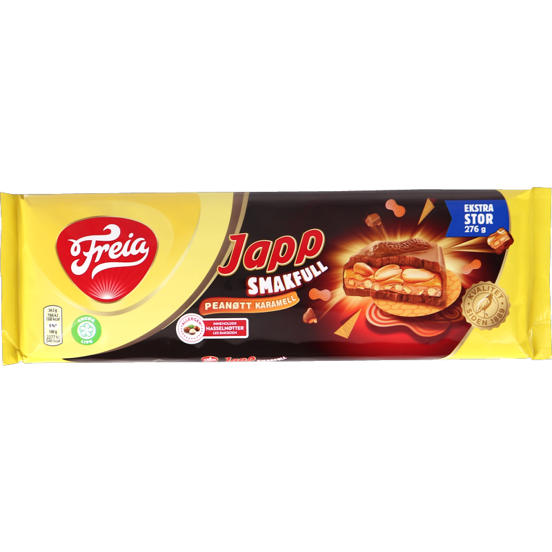 Choklad Japp Peanut Caramel - 33% rabatt