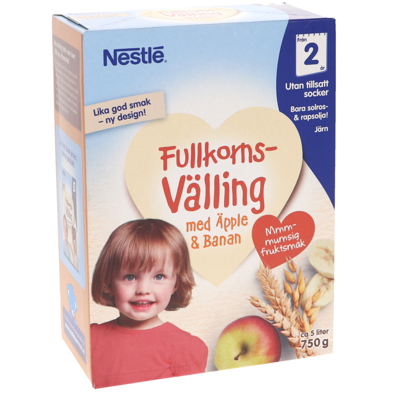 Barnmat Fullkornsvälling Äpple & Banan - 65% rabatt