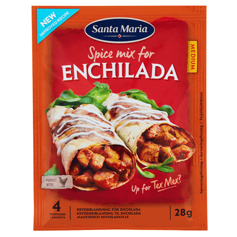 Kryddmix "Enchilada" 28g - 20% rabatt