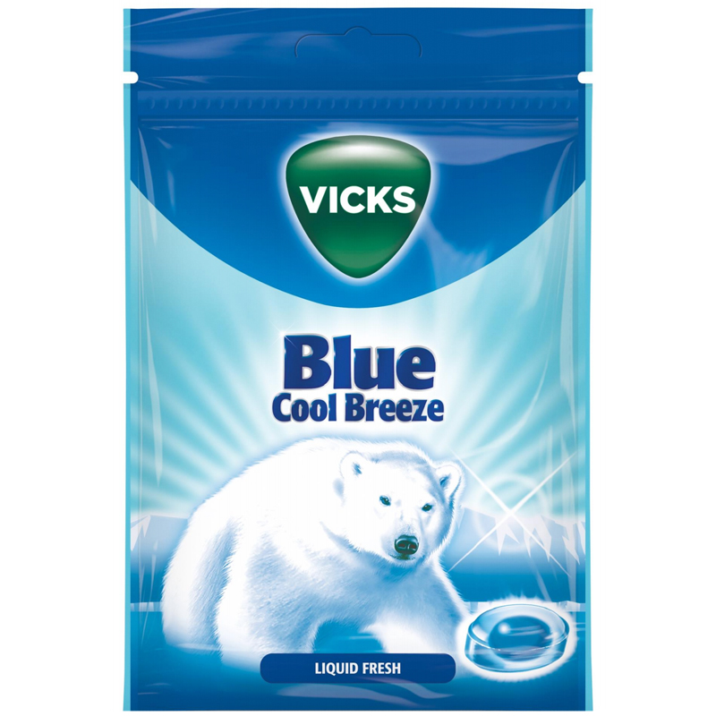 Pastiller "Blue Cool Breeze" 72g - 9% rabatt