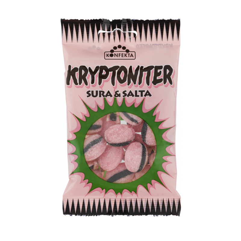 Godis Kryptoniter Sura & Salta Original 60g - 22% rabatt