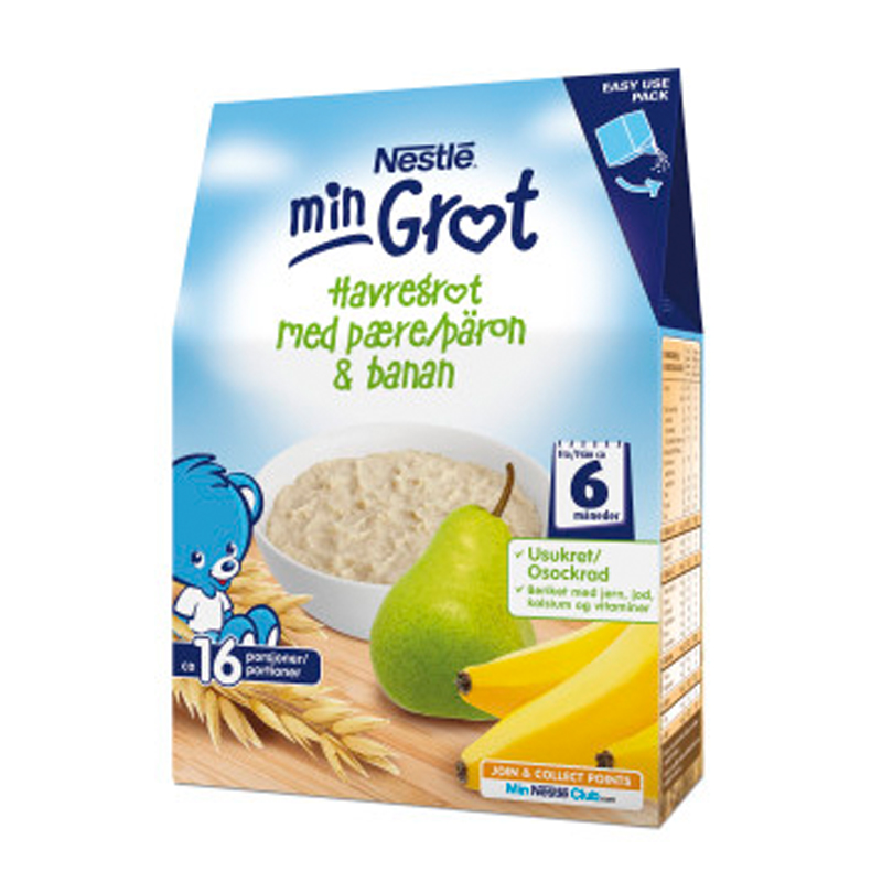 Havregröt Päron & Banan 480g - 21% rabatt