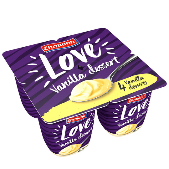 Ehrmann Vaniljpudding 4-Pack