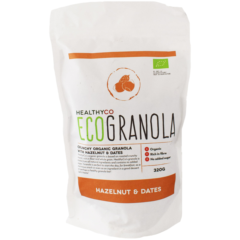 Eko Granola "Hazelnut & Dates" 320g - 47% rabatt