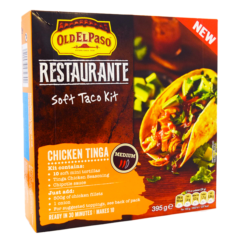 Taco-kit "Chicken Tinga" - 75% rabatt