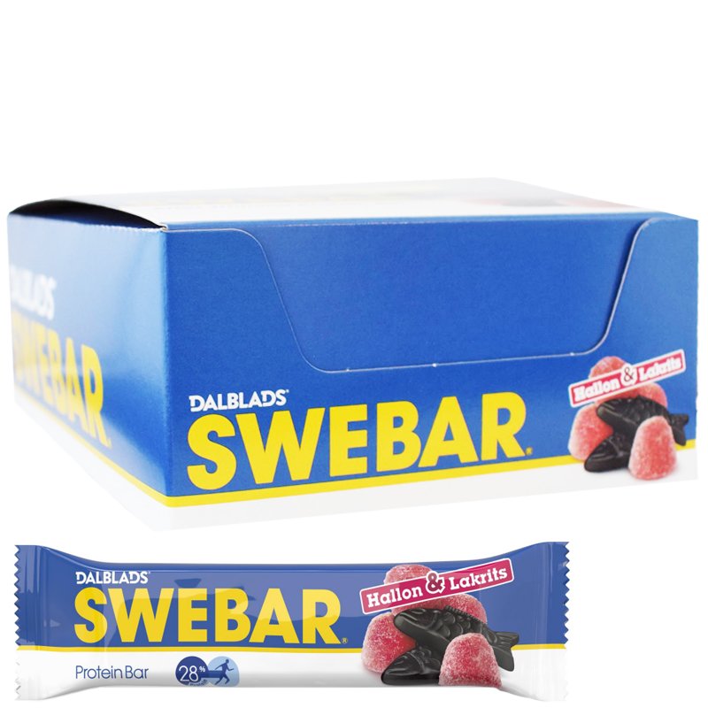 Proteinbars Hallon & Lakrits 20-pack - 40% rabatt