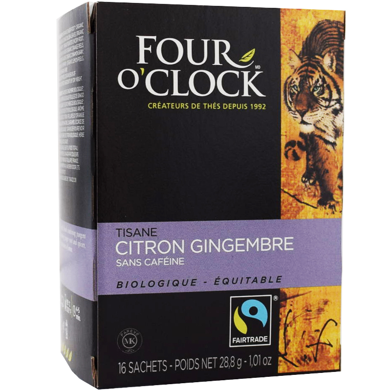 Citron Ingefära Te, Eko Fairtrade 16p - 38% rabatt