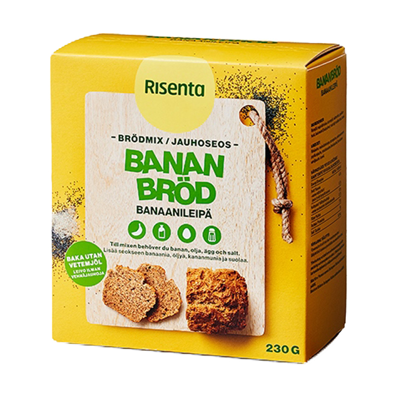 Brödmix Bananbröd 230g - 83% rabatt