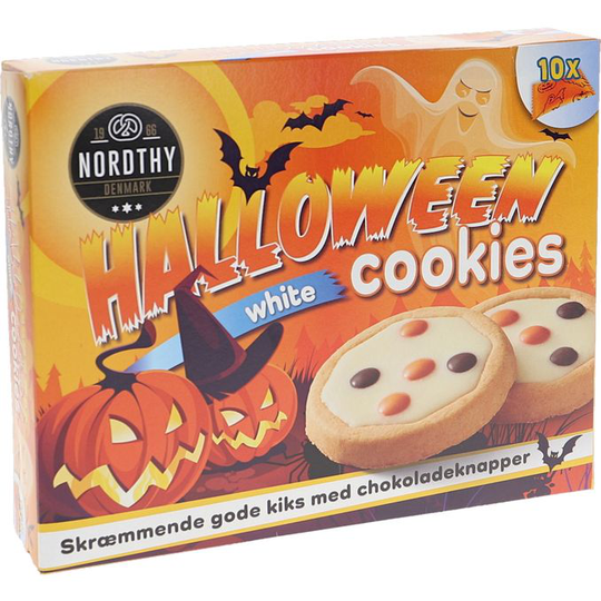 Nordthy Halloweenkakor Vit Choklad