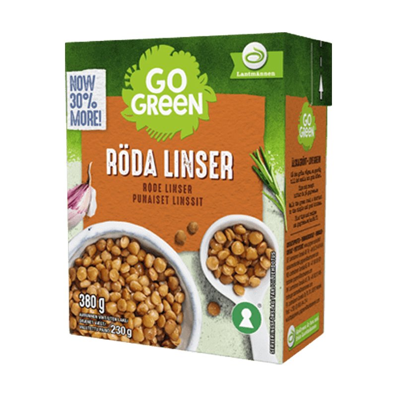 Röda Linser - 21% rabatt