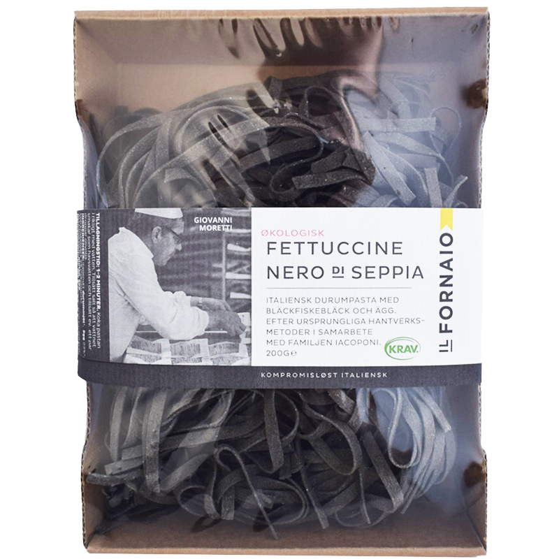 Eko Pasta "Fettuccine Nero" 200g - 50% rabatt