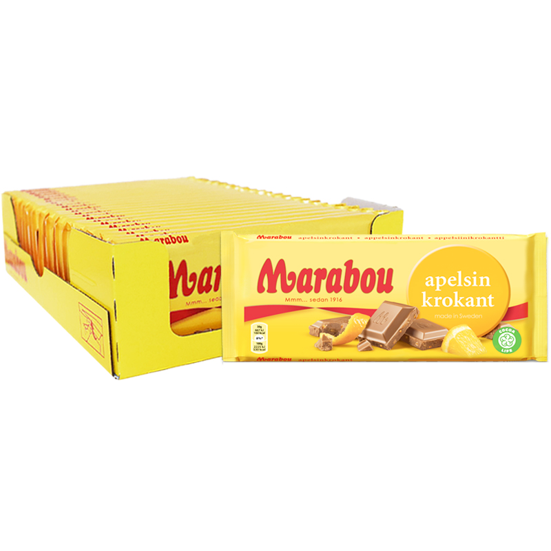 Hel Låda Chokladkakor Apelsinkrokant - 26% rabatt