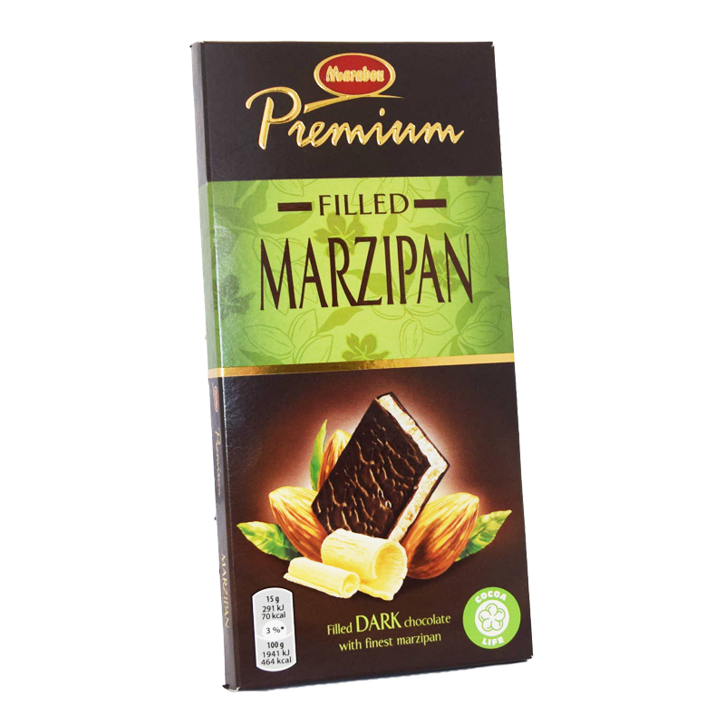 Mörk Choklad Marsipan - 40% rabatt