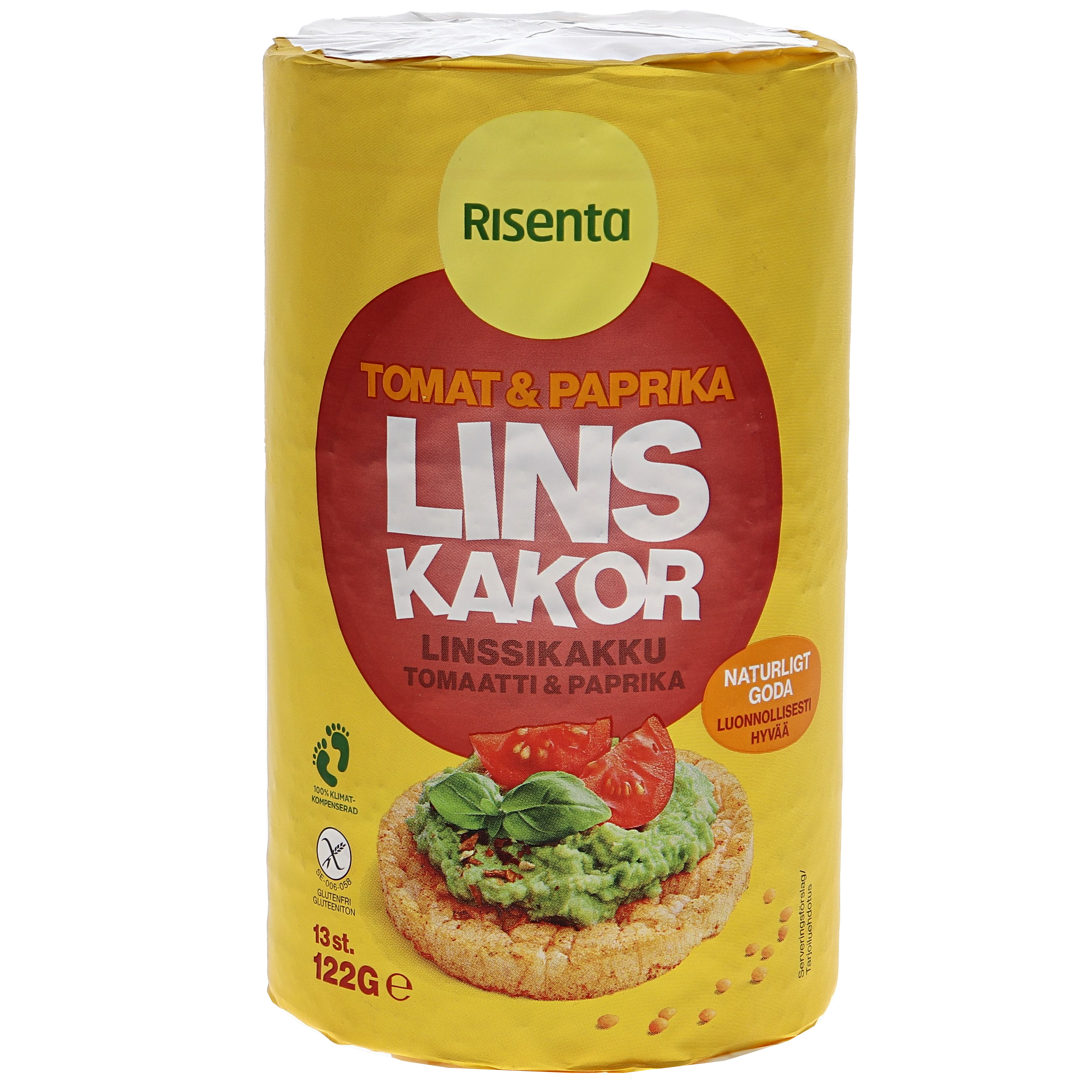 Linskakor Tomat & Paprika - 15% rabatt