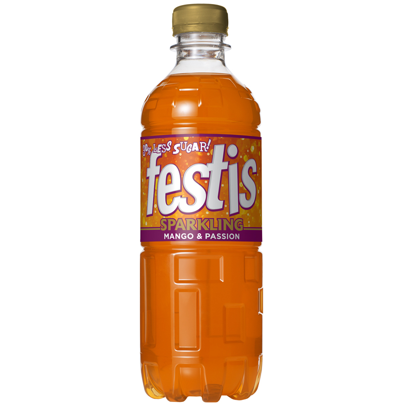Festis "Sparkling" Mango & Passionsfrukt 500ml - 56% rabatt
