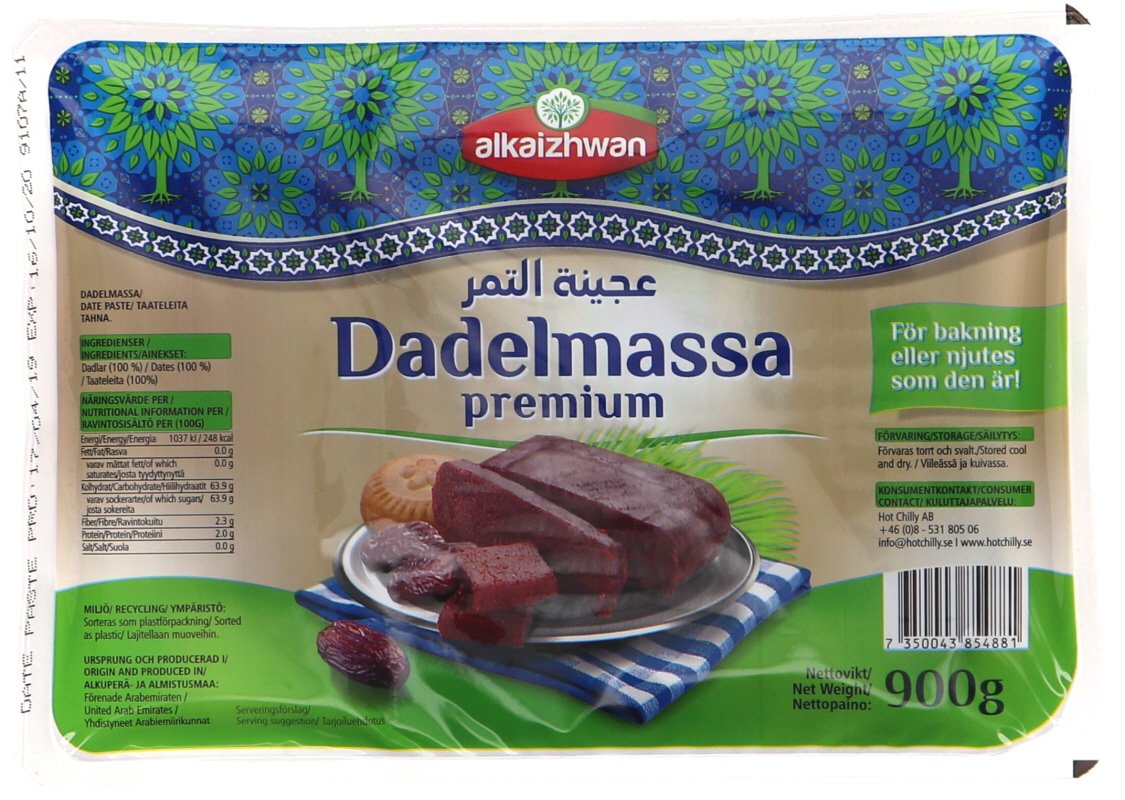 Dadelmassa - 56% rabatt
