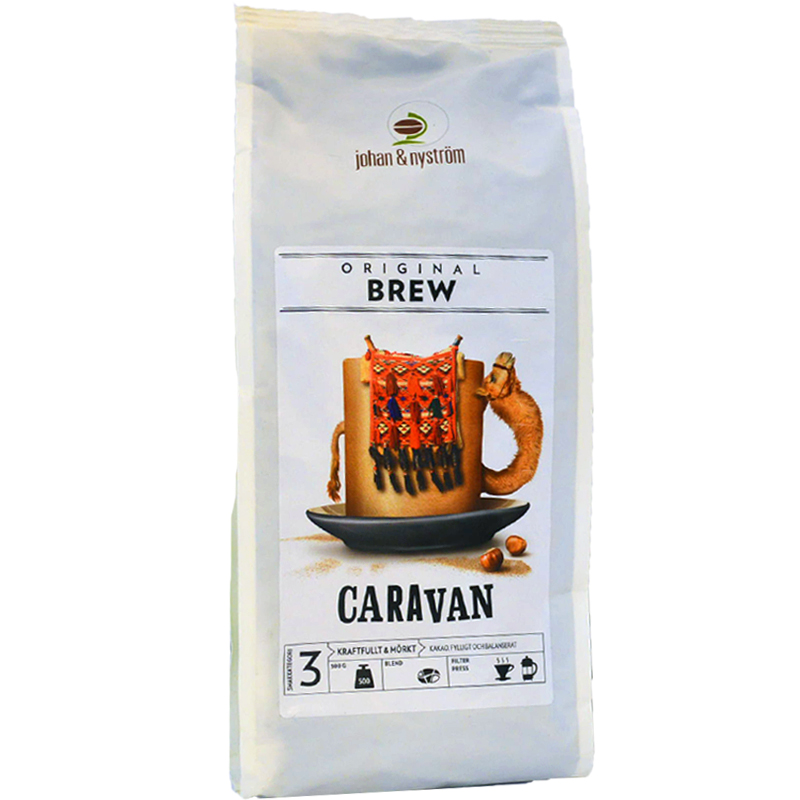 Kaffebönor "Caravan" - 50% rabatt