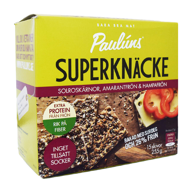 Knäckebröd Solroskärnor & Amarantfrön - 35% rabatt