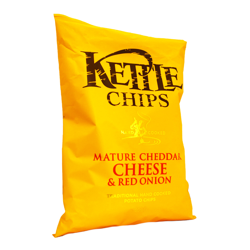 Chips Cheddar cheese & red onion - 60% rabatt