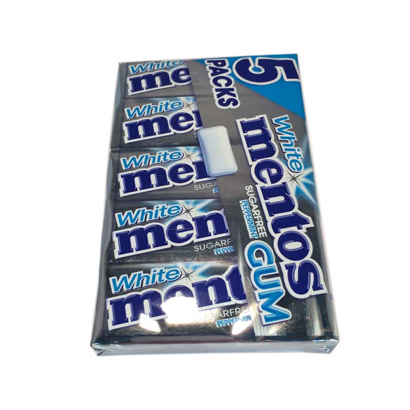Tuggummi White Pepparmint 5-pack - 25% rabatt