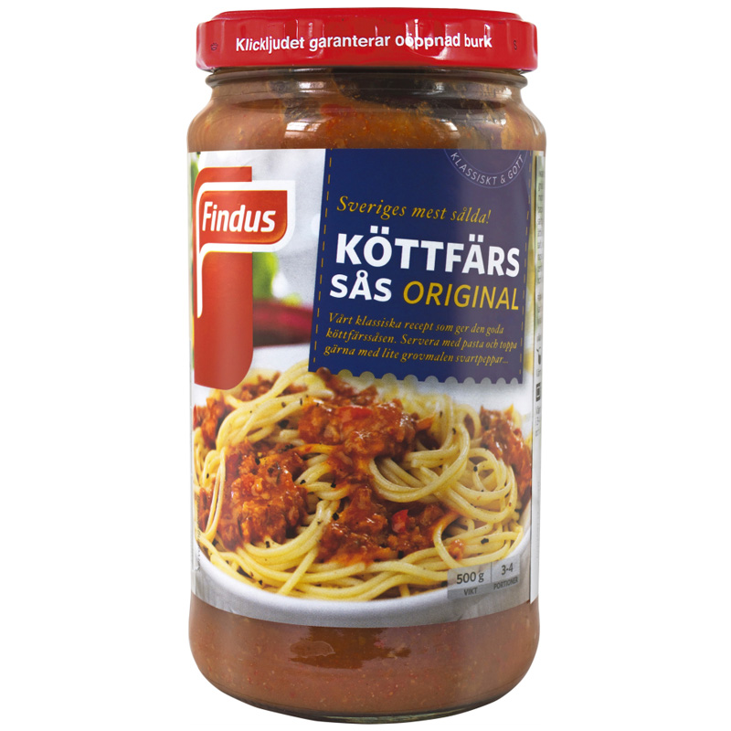 Köttfärssås Original 500g - 25% rabatt