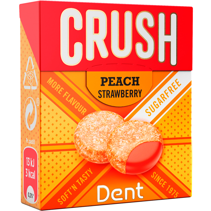 Halstabletter Crush Peach - 61% rabatt