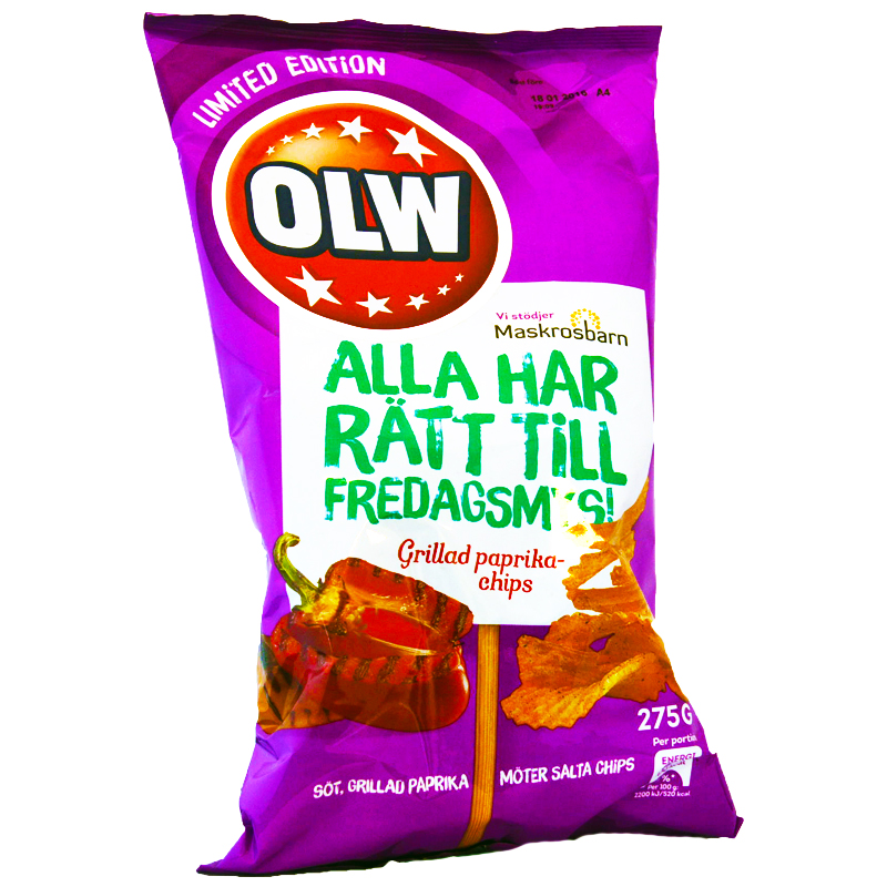 Chips Grilled Paprika - 78% rabatt
