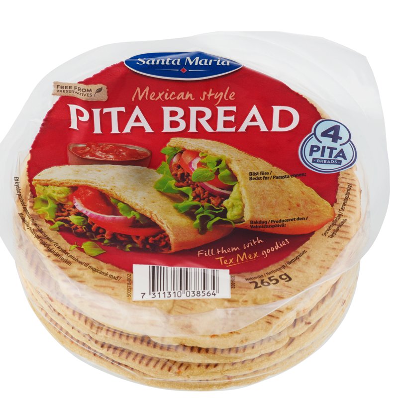 Pitabröd Mexican Style - 23% rabatt