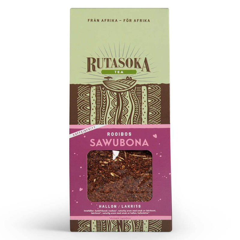 Eko Sawubona Rooibos Löste Hallon & Lakrits - 20% rabatt