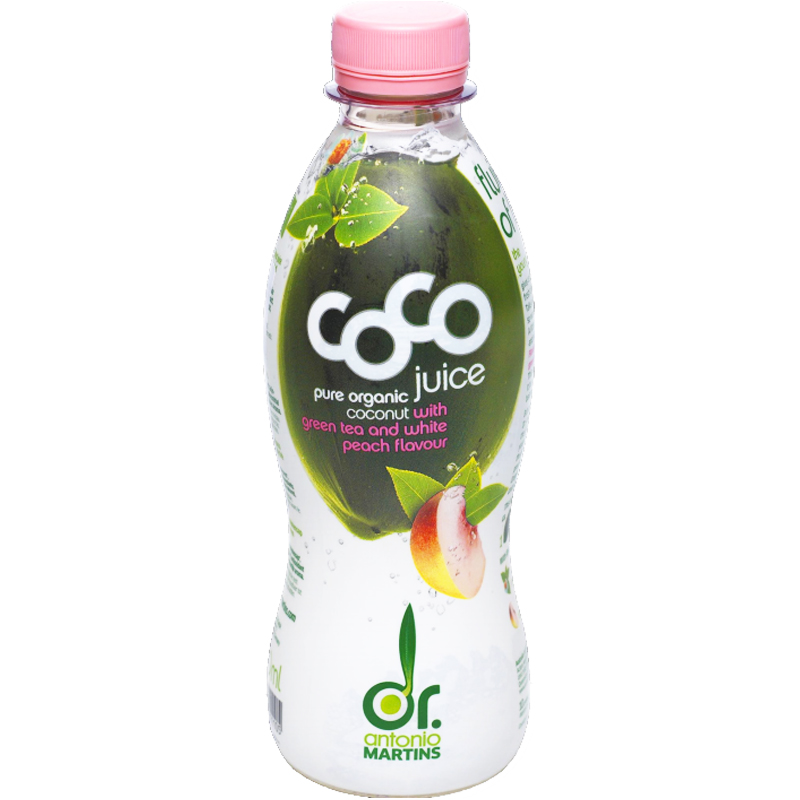 Kokosjuice Grönt Te & Persika 330ml - 55% rabatt