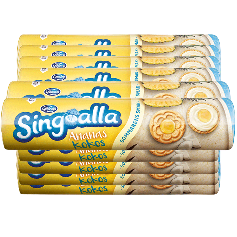 Singoalla Ananas & Kokos 10-pack - 65% rabatt