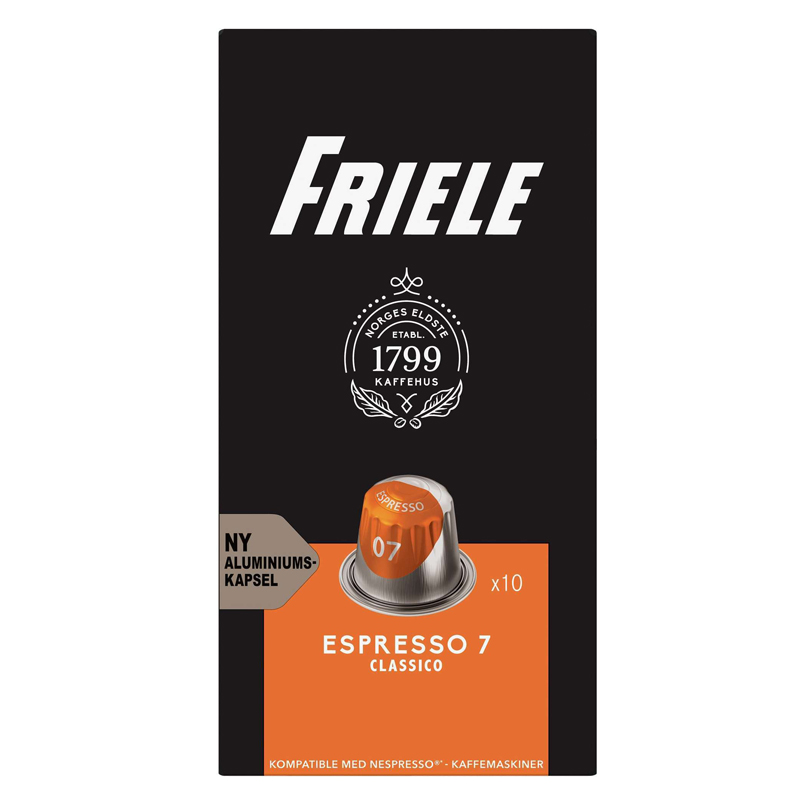Kaffe Espresso kapslar 10 x 5,2g - 48% rabatt