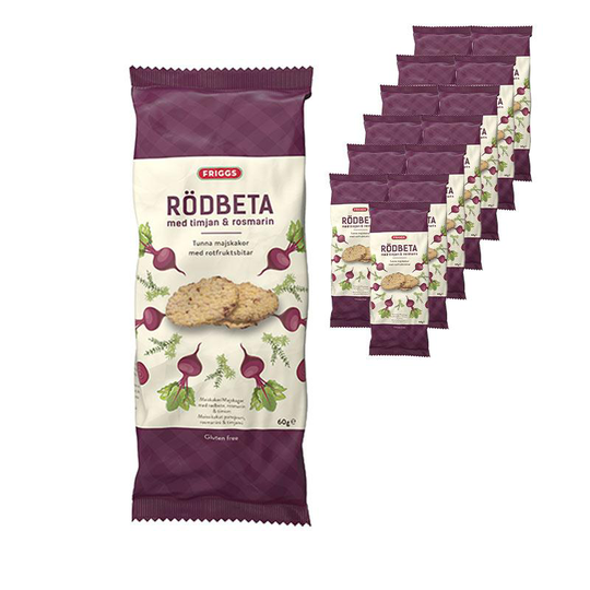 Friggs Majskakor Rödbeta 14-pack