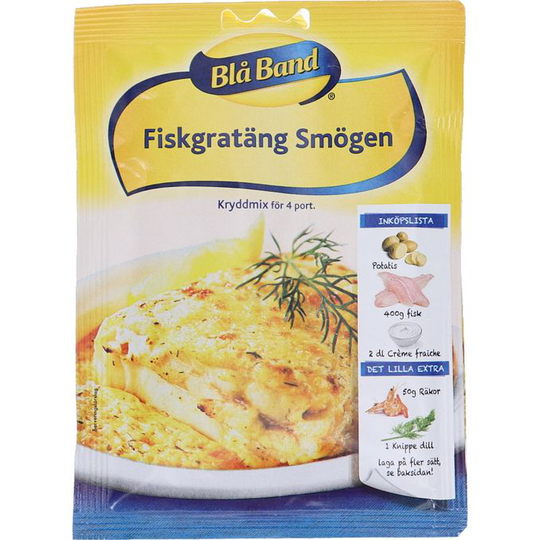 Blå Band Fiskgratäng Smögen