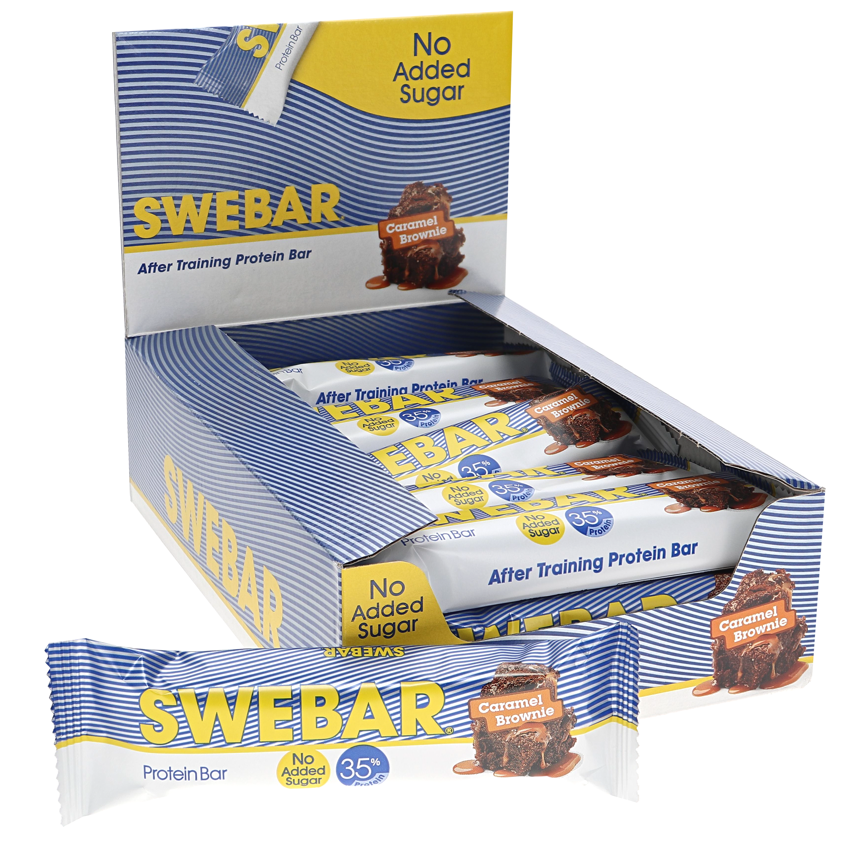 Proteinbars Caramel brownie 15-pack - 30% rabatt