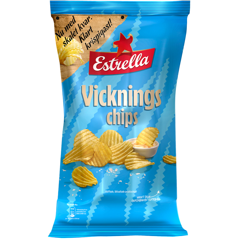 Vickningschips 175g - 15% rabatt